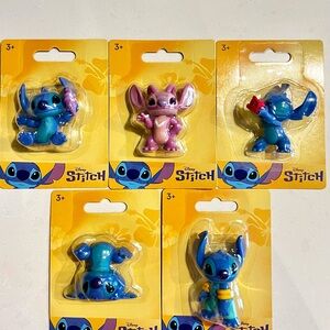 Disney Stitch Mini Figurine Full Set of 5